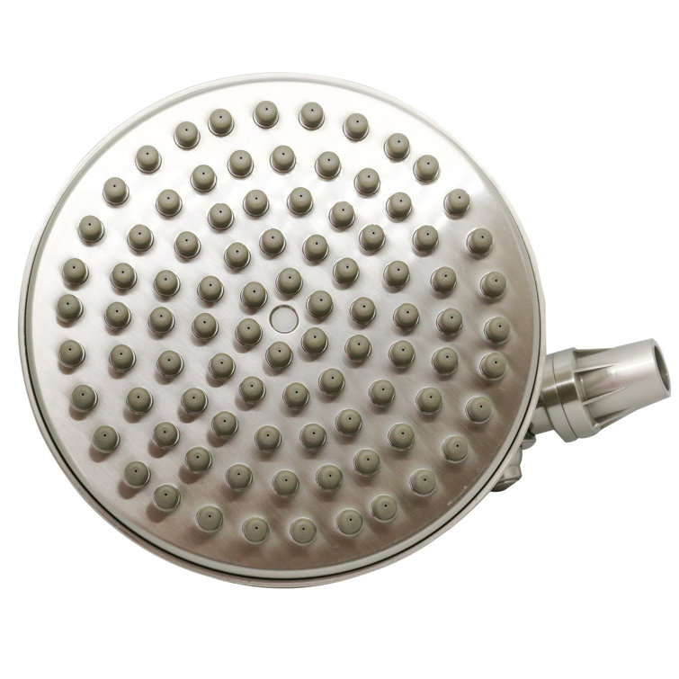 ShowerMe Rain Adjustable Shower Head 2.5 GPM GPM with Aerating Wayfair Canada